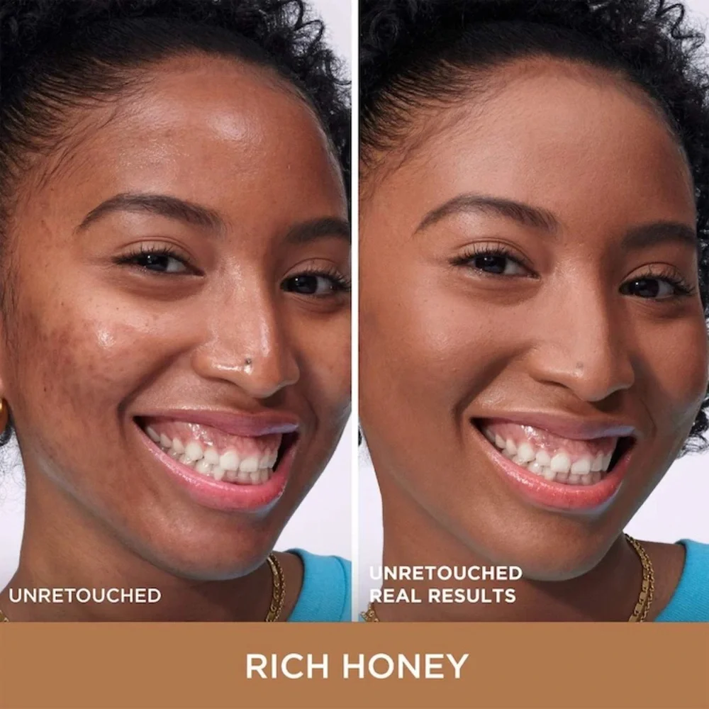 IT Cosmetics CC+ Cream Natural Matte Foundation with SPF 40 Rich Honey, NEW